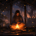 Sonidos para la vida、Increíbles sonidos de fuego Blaze、Ambiente Relajante - Himno De Fuego Meditativo