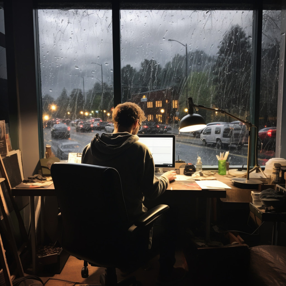 Pase Meteorológico、Lluvia Soundzzz Club、Música de productividad - Trabajo Enfocado Con Música De Lluviosa