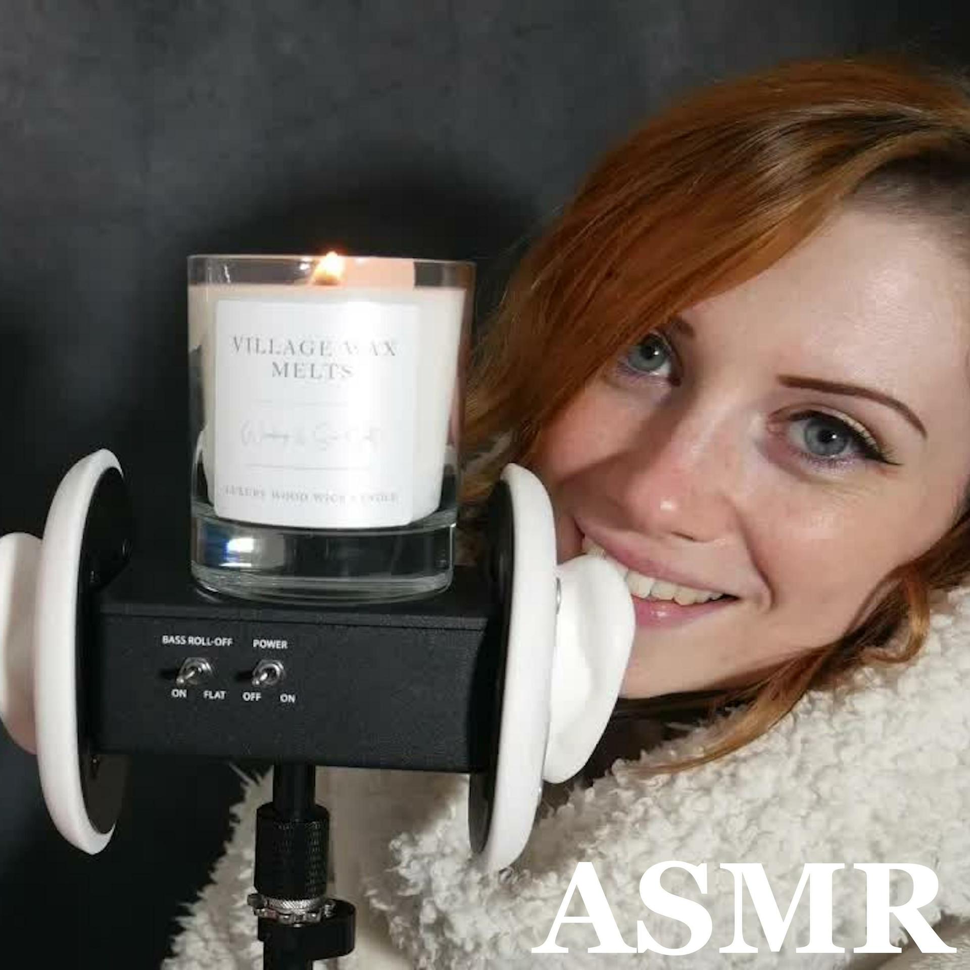 Jodie Marie ASMR - Soothing Ear To Ear Whisper, Crackling Candle Pt.3