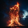 Terapia de la naturaleza、Cintas solares、Orquesta de Música Relajante - Sinfonía En La Tormenta De Fuego