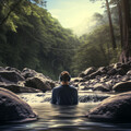 Focus Stream: Binaural River Cadence