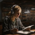 Study Ambiance: Binaural Focused Rhythms