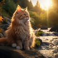 Paisajes sonoros del Pacífico、Paisajes sonoros acuáticos、Musicoterapia para gatitos - Cantos Felinos A Orillas Del Agua