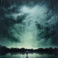 Sonidos ambientales de la naturaleza、Sonidos De Lluvia y Tormentas、Meditación india - Meditación Profunda Con El Trueno