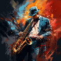 Metropolis Melody Weave: Jazz Music Riff