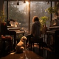 Lluvia en el Bosque、Pianista Relajante、Ansiedad De Los Perros - Yoga Sereno Con Trueno