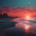 Paisaje sonoro de la costa oeste、Misterios del océano、Chill Relajante - Serenata Al Atardecer Junto A La Costa