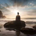 Océanos Meditativos: Melodías Serenas Binaurales