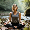 Tonos de frecuencias de solfeo、Flujo de agua definitivo、Yoga Meditación - Sinfonía Del Yoga Del Agua Binaural