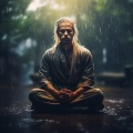Meditación En La Lluvia: Cadencia Serena Binaural