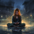 Sonidos épicos de la naturaleza、Musica Lluvia Tranquila、Meditaciones de nativos americanos - Armonía Que Deriva En Meditación