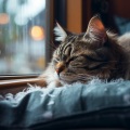 Paisaje Sonoro Binaural Calmante Para Gatos: Lluvia Tranquila Para Felinos Estresados