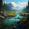 El Eco Reposado Del Agua: Ambiente De Sueño Profundo