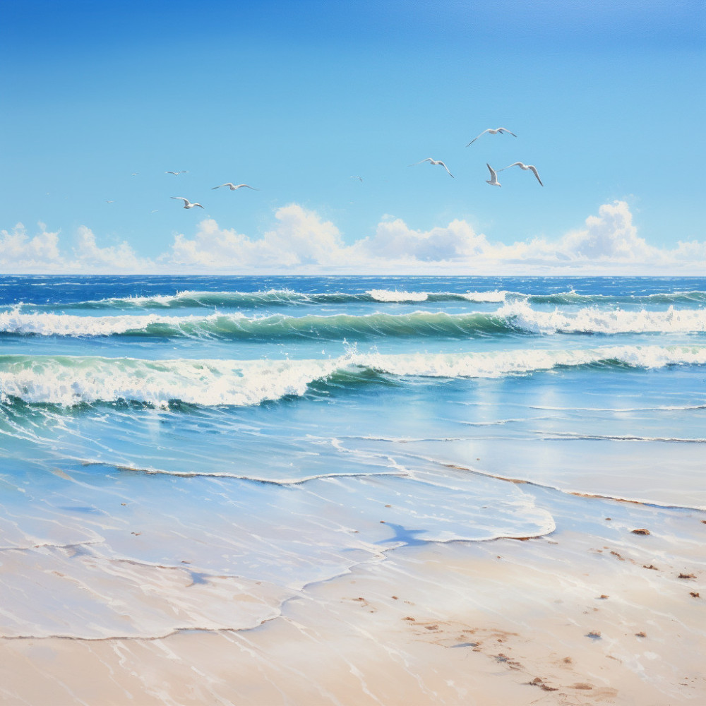 Estudio En La Orilla: Melodías Ambientales De Meditación Oceánica