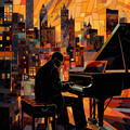 Deluxe Jazz Cafe、Piano Lounge Smooth Jazz、Evening Jazz Chill - Dynamic Streets Jazz Piano