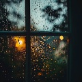 Rain Sound On Window with Thunder SoundsㅣHeavy Rain for Sleep, Study and Relaxation, Meditation