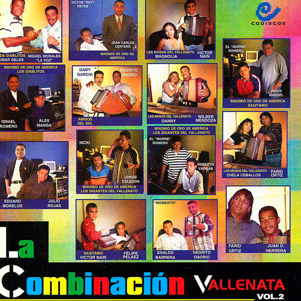 La Combinación Vallenata、Farid Ortiz、Juan David Herrera - No Te Doy Pela'O