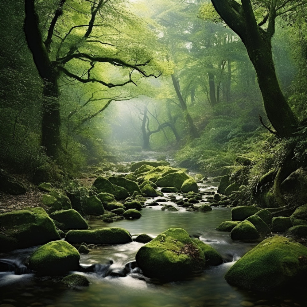 Poder de la naturaleza、Cascada Luna、Ondas Alfa para Dormir - La Melodía Del Río Para Noches De Calma