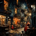 Jazz y java、Jazz instrumental tranquilo、Unidad de música zen relajante - Ritmo Nocturno De Jazz De Neón