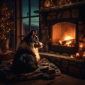 Compañero Del Fuego: Música Calmante Para Perros