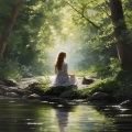 Waters Relaxation: Streams Serene Flow