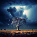 Relaxing Music、Dropletecal、Aurora Beach - Serene Storm's Soothing Symphony