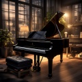 Jazz Piano Harmony for Night's Calm