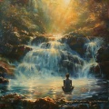 Meditation Playlist、Water Rock Soundscapes、Stress Relief Helper - Peaceful River Sounds