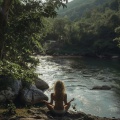 Frecuencias de los chakras、ADN de la naturaleza、Terapia de meditación tranquila - Aguas De Tranquilidad Que Fluyen