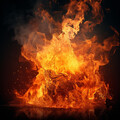 Cats' Fire Lullaby: Calming Crackles for Rest