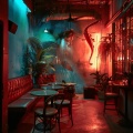 Salón de música del restaurante、Estado de ánimo de cóctel bossa nova、Música de Lectura Relajante - Vibra Rítmica Del Café