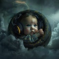Lullaby Maestro、Neon Leon、ASMR Rain Sounds - Thunder Peace Baby