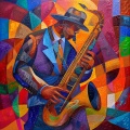 Paleta Colorida: Ritmos De La Música De Jazz