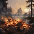 Sinfonía De Fuego En La Naturaleza: Melodías Pacíficas De La Llama