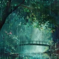 Armonía De Lluvia Dichosa: Ritmos De Relajación