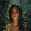 Meditación De Lluvia: Armonía Zen De Gotas De Lluvia