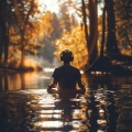 Solfeggio Frequencies Tones、Fresh Water Sounds - Moods Binaural Flow