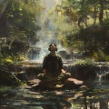 Yoga Music、Streams & Mist、Orbinaural - Stream Serene Pose