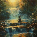 Meditation Music Library、Peceful Waters、The Delta Architect - Binaural Waters Calm