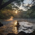 Meditaciones de la selva tropical、Felix Canales、Cena Musica Ambiente - Flujo De Aguas Calmantes De La Corriente