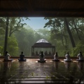 Cantos de meditación、Lluvia y Naturaleza、Beatriz Pichi Malen - Resonancia Relajante De La Meditación De Lluvia