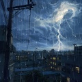 Binaural State、Rain ZPE、Binaural Beats Sleep Aid - Calming Thunder Showers for Tension