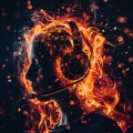 Fire Ambience: Binaural Waves