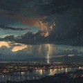 Binaural Rain Lullaby: Thunder Melodies