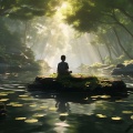 Meditación Del Río: Melodías Armónicas Serenas