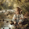 Nature’s Nursery: Baby and Birds Binaural Sounds - 78 72 Hz