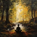 Pure Meditation Music、Relaxing Peace、Solfeggio Architect - Meditation by Creek