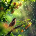 Binaural Beats Study Tones、Sounds Of Nature : Thunderstorm、Rain - Birds’ Rainy Rhythm