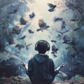 Binaural Meditation: Birds in Serene Sound - 92 88 Hz