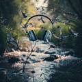 Earth Frequencies and 432 Hz Frequencies、Bird Song Lullabies、The Solfeggio Peace Orchestra - Creek Birdsong Morning Harmony